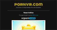 Desktop Screenshot of pornvr.com